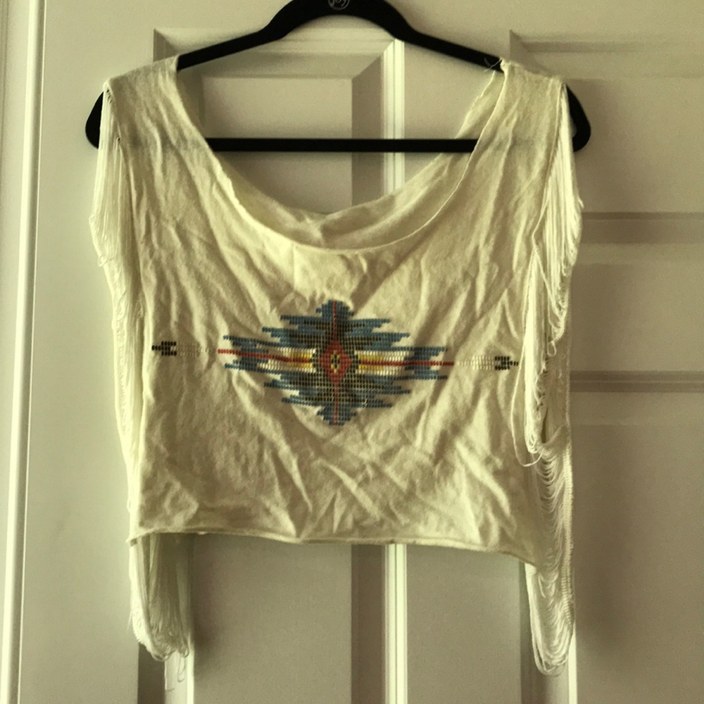 Native American inspired crop top